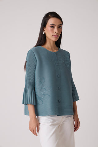 Zoela Top - Cornflower Blue