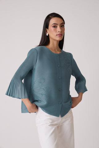 Zoela Top - Cornflower Blue