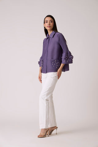 Noella Shirt - Dull Purple