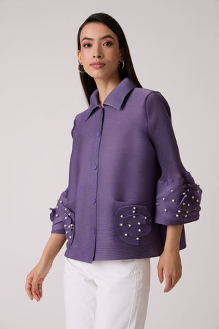 Noella Shirt - Dull Purple