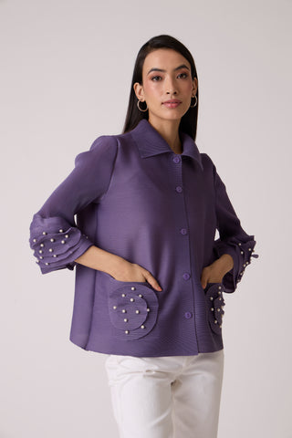 Noella Shirt - Dull Purple