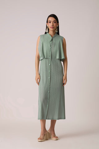 Lea Dress - Sage Mint