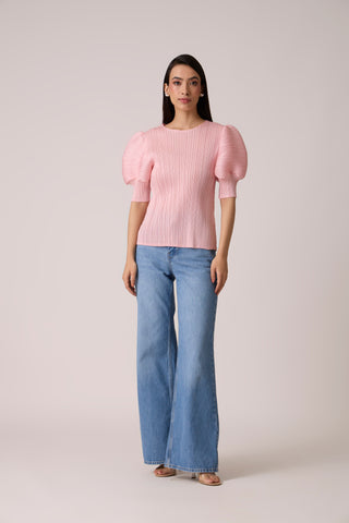 Delphine Top - Pink