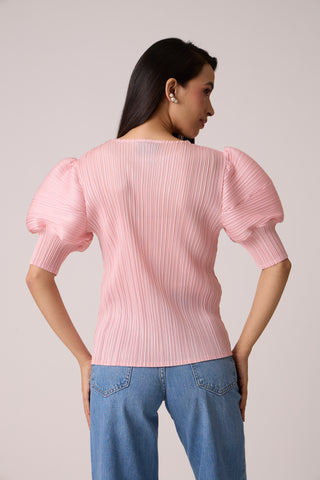 Delphine Top - Pink