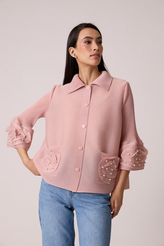 Noella Shirt - Pale Pink