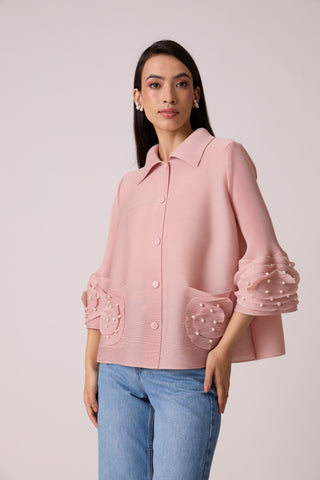 Noella Shirt - Pale Pink