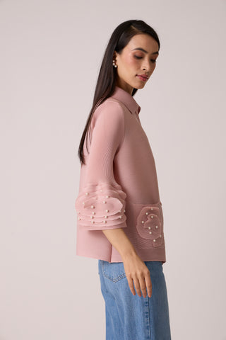 Noella Shirt - Pale Pink