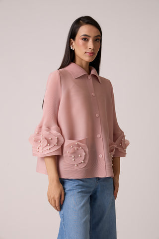 Noella Shirt - Pale Pink