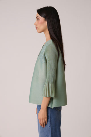 Zoela Top - Sage Mint