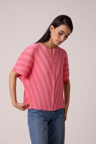 Evie Top - Sorbet Pink