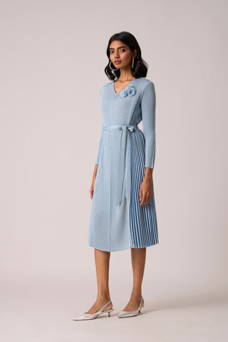 Perla Dress - Light Blue