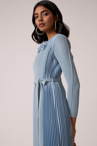 Perla Dress - Light Blue