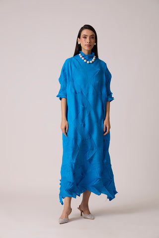 Mona Midi Dress - Bright Azure