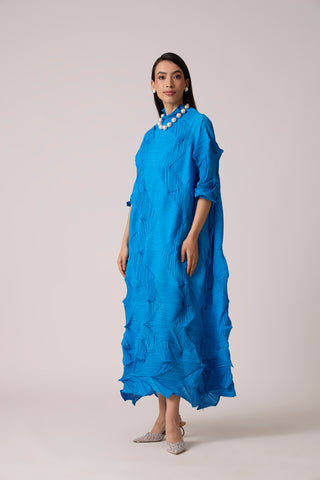 Mona Midi Dress - Bright Azure