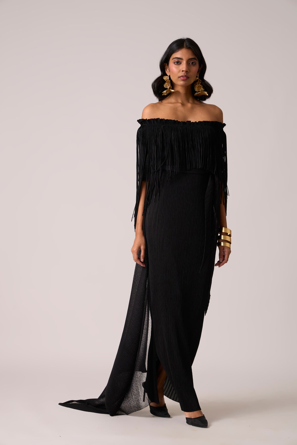 Leoni Maxi Dress - Black