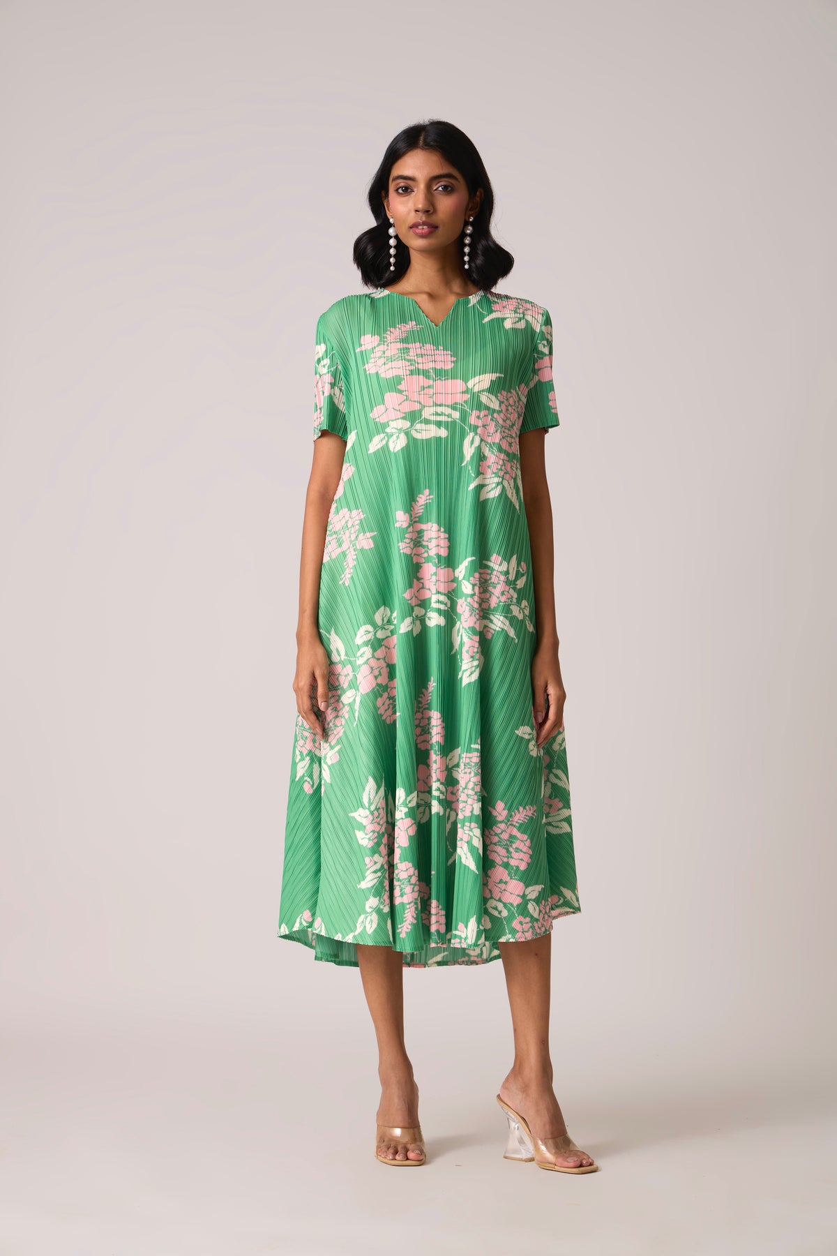 Jules Dress - Peppermint Green