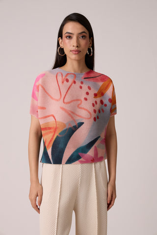 Liva Print Top - Multicolour