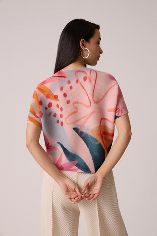 Liva Print Top - Multicolour