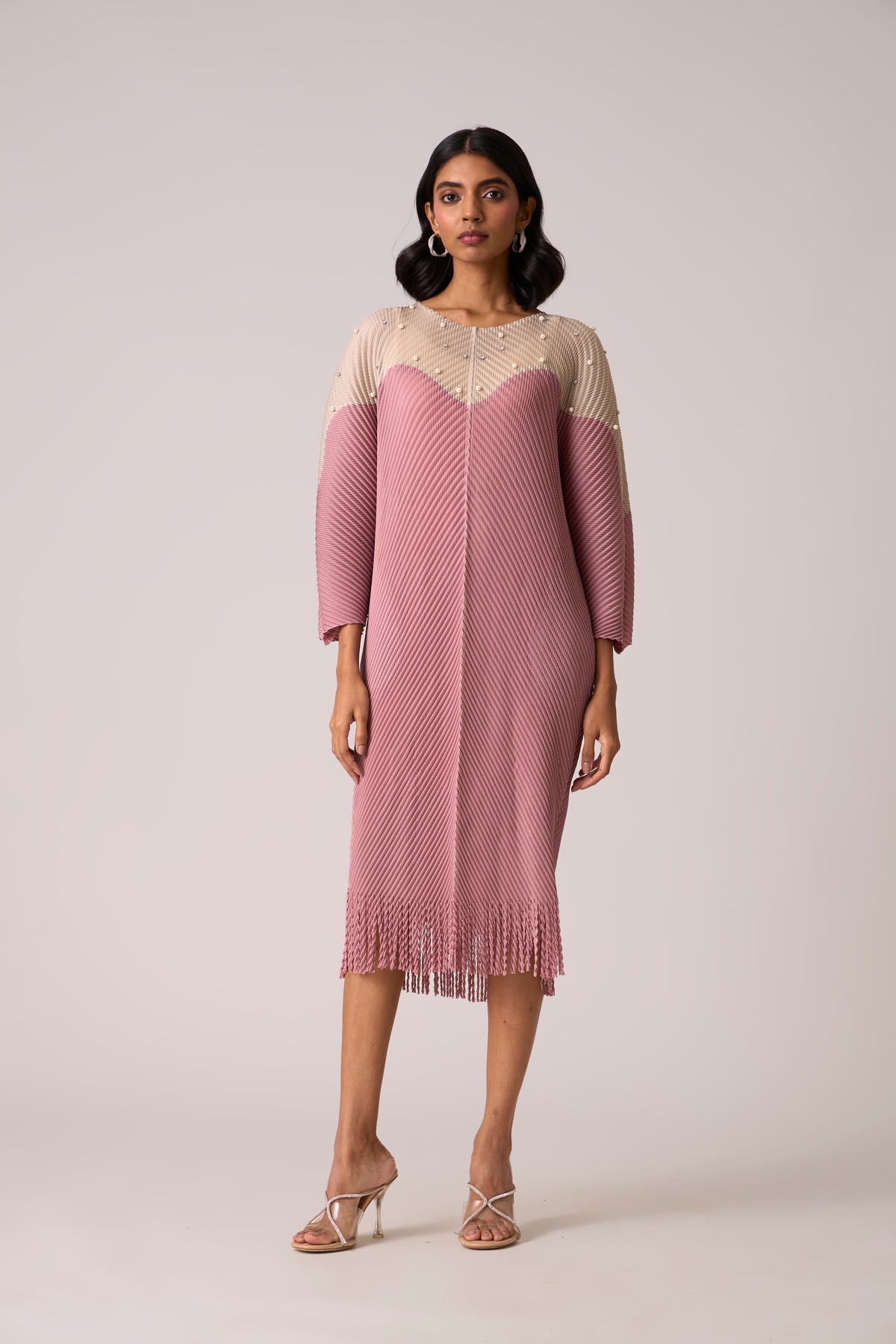 Lucia Dress - Onion Pink