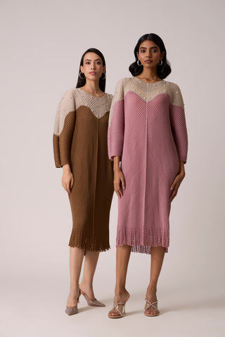 Lucia Dress - Taupe