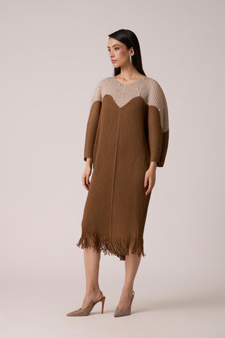 Lucia Dress - Taupe