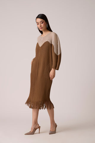 Lucia Dress - Taupe