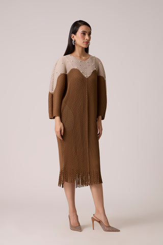 Lucia Dress - Taupe