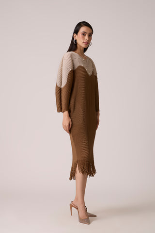 Lucia Dress - Taupe