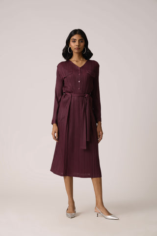 Emerson Dress - Wine