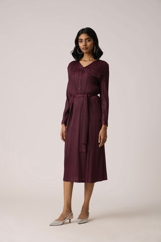 Emerson Dress - Wine
