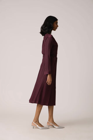 Emerson Dress - Wine