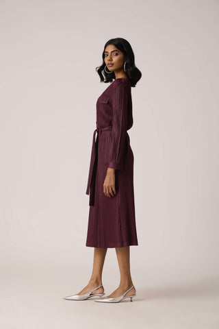 Emerson Dress - Wine