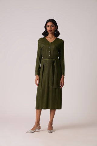 Emerson Dress - Army Green