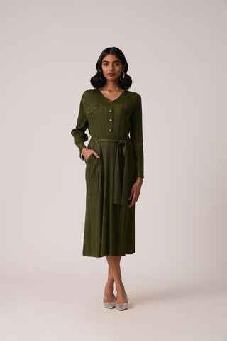 Emerson Dress - Army Green