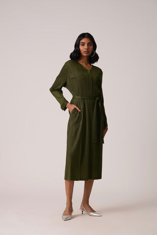 Emerson Dress - Army Green