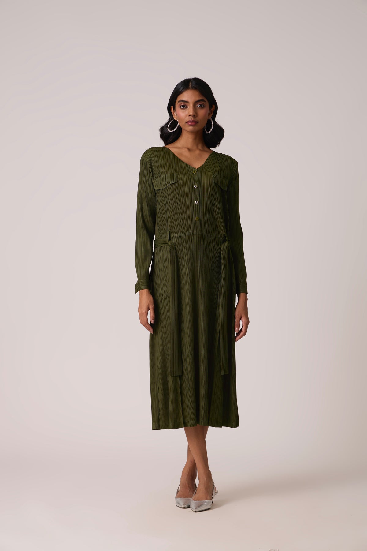 Emerson Dress - Army Green