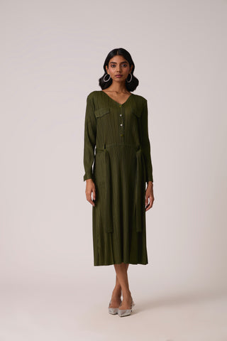 Emerson Dress - Army Green