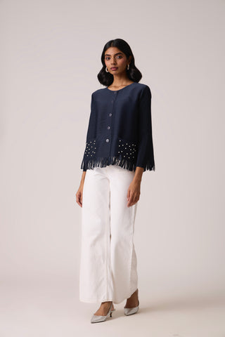 Tiara Top - Navy