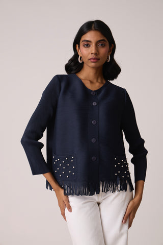Tiara Top - Navy