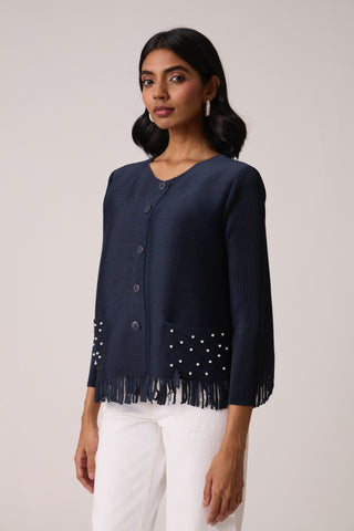Tiara Top - Navy