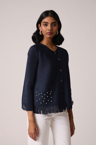 Tiara Top - Navy