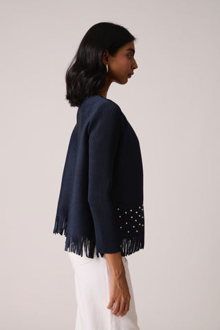 Tiara Top - Navy