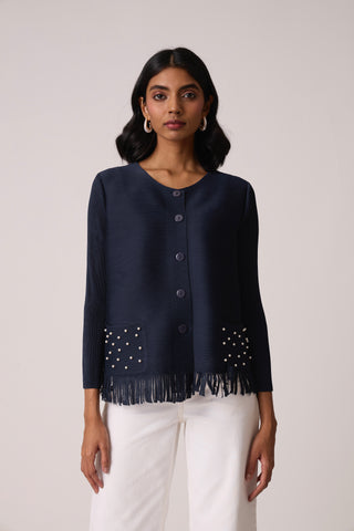 Tiara Top - Navy