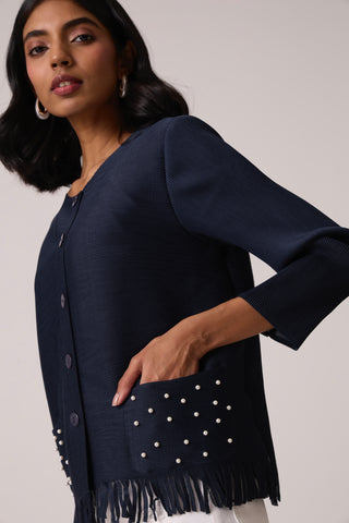 Tiara Top - Navy
