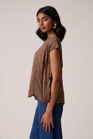 Oasis Top - Dark Taupe