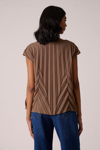 Oasis Top - Dark Taupe