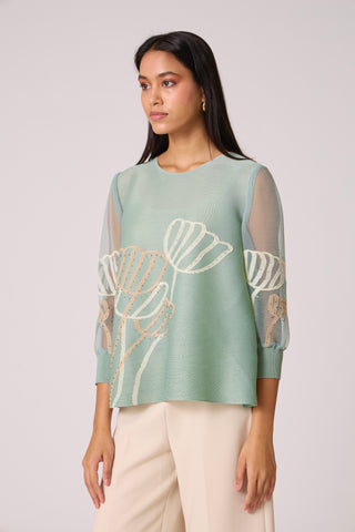 Nia Top - Sage Mint