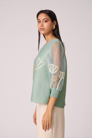 Nia Top - Sage Mint