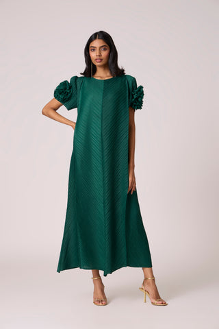 Soliel Maxi Dress - Dark Green