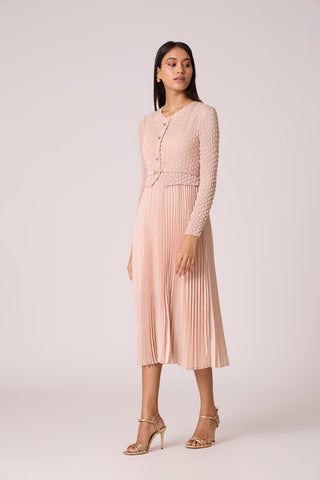 Laurel Crush Dress - Blush Pink